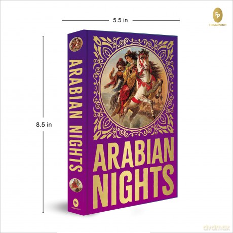 Arabian Nights (Deluxe Hardbound Edition) (Fingerprint! Classics) - Richard F. Burton [KSIĄŻKA]