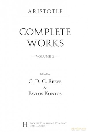 Aristotle: Complete Works: Two-Volume Set - Aristotle [KSIĄŻKA]