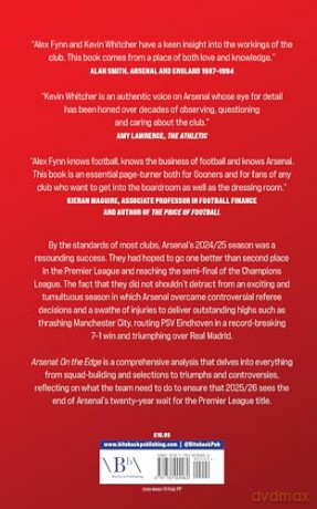 Arsenal: On the Edge - The dramatic story of the 2024/25 season - Alex Fynn [KSIĄŻKA]