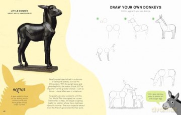 Art Gallery Doodling and Colouring (Art Activity Books) - Rosie Dickins [KSIĄŻKA]