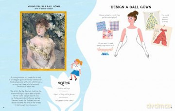 Art Gallery Doodling and Colouring (Art Activity Books) - Rosie Dickins [KSIĄŻKA]