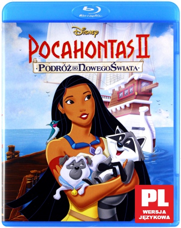 Pocahontas 2: Podróż do Nowego Świata (Disney) (Księżniczka) [Blu-Ray]