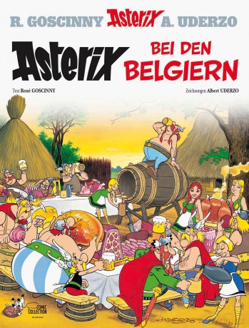 Asterix in German: Asterix bei den Belgiern - René Goscinny [KOMIKS]