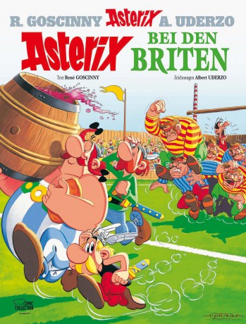 Asterix in German: Asterix bei den Briten - Rene Goscinny [KOMIKS]