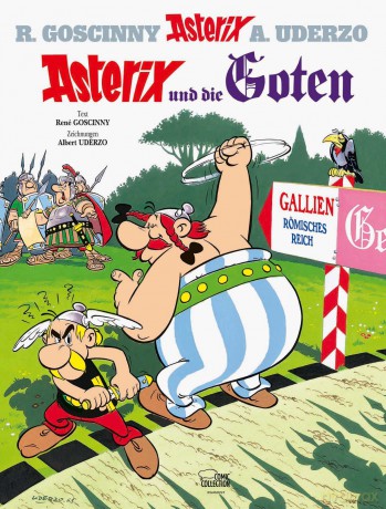 Asterix in German: Asterix und die Goten - Rene Goscinny [KOMIKS]