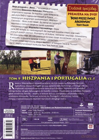 Moja przygoda z "Boso..." (Tom 9) Hiszpania, Portugalia 1 - Sławomir Makaruk (booklet) [DVD]
