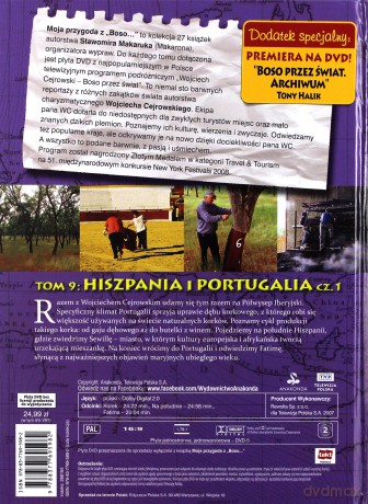 Moja przygoda z "Boso..." (Tom 9) Hiszpania, Portugalia 1 - Sławomir Makaruk (booklet) [DVD]