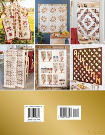 Autumn Quilting With Wendy Sheppard: 9 vibrant designs for Fall (Annie's Quilting) - Annie's Quilting [KSIĄŻKA]