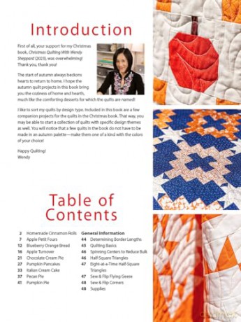 Autumn Quilting With Wendy Sheppard: 9 vibrant designs for Fall (Annie's Quilting) - Annie's Quilting [KSIĄŻKA]
