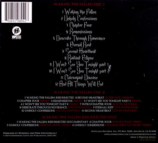 Avenged Sevenfold: Waking The Fallen Resurrected [2CD]+[DVD]