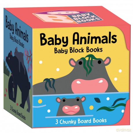 Baby Block Books: Baby Animals: 3 - duopress [KSIĄŻKA]