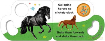 Baby Farm: A fun shaped book that babies can shake and rattle! (Little Shaker, 2) - Priddy Books [KSIĄŻKA]