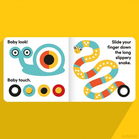 Baby Look!: A sensory playbook (Baby Sensory): 1 - Mama Makes Books [KSIĄŻKA]