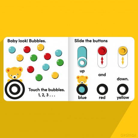 Baby Look!: A sensory playbook (Baby Sensory): 1 - Mama Makes Books [KSIĄŻKA]