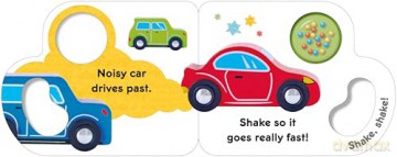 Baby Words: A fun shaped book that babies can shake and rattle! (Little Shaker, 1) - Roger Priddy [KSIĄŻKA]