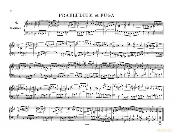 Bach: Complete Organ Works in 9 volumes, Vol.3 (EP242) - Johann Sebastian Bach [KSIĄŻKA]