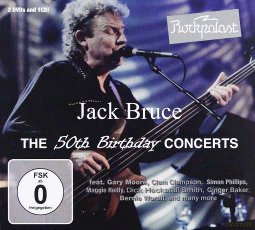 Jack Bruce: Rockpalast The 50th Birthday Concerts [CD]+[2DVD]