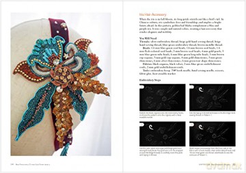 Bead Embroidery: Chinese-Style Flower Jewelry - Yu Han [KSIĄŻKA]