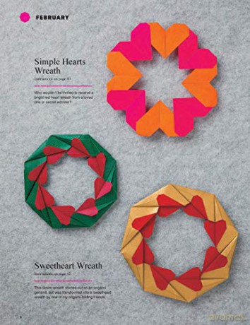 Beautiful Origami Paper Wreaths: Handmade Japanese Decorations for Every Occasion (Tuttle Specials) - Noriko Nagata [KSIĄŻKA]