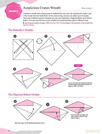 Beautiful Origami Paper Wreaths: Handmade Japanese Decorations for Every Occasion (Tuttle Specials) - Noriko Nagata [KSIĄŻKA]