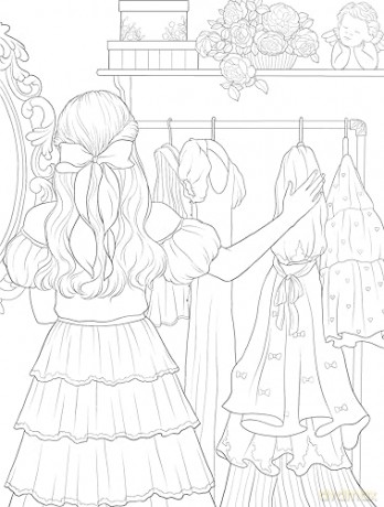 Beauty, Bows, and Lace: Color the Coquette Aesthetic (Adult Coloring) - Paule Ledesma [KSIĄŻKA]