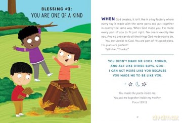 Bedtime Blessings and Prayers for Brave Boys: Read-Aloud Devotions - Compiled by Barbour Staff [KSIĄŻKA]