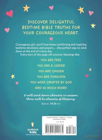 Bedtime Blessings and Prayers for Courageous Girls: Read-Aloud Devotions - Compiled by Barbour Staff [KSIĄŻKA]
