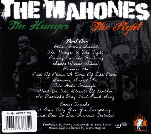 The Mahones: The Hunger And the Fight [CD]