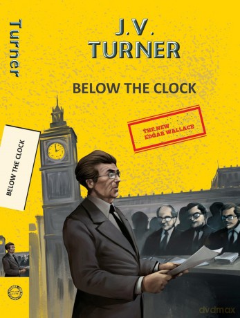 Below the Clock (Yellowbacks) - JV Turner [KSIĄŻKA]
