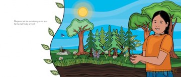 Benjamin Grows a Garden: Volume 2 (Benjamin Outdoors) - Melanie Florence [KSIĄŻKA]