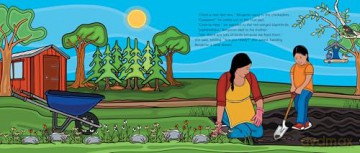 Benjamin Grows a Garden: Volume 2 (Benjamin Outdoors) - Melanie Florence [KSIĄŻKA]