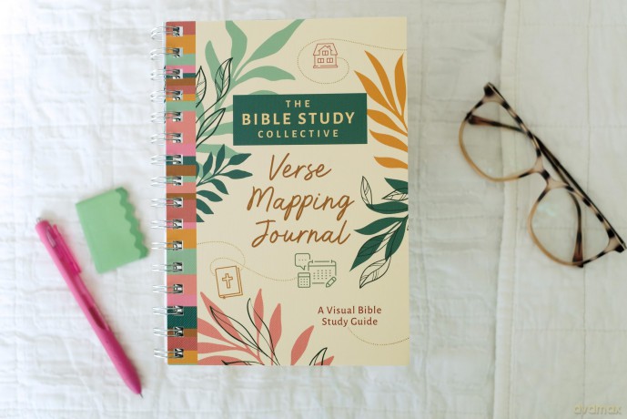 Bible Study Collective: Verse Mapping Journal: A Visual Bible Study Guide - Compiled by Barbour Staff [KSIĄŻKA]