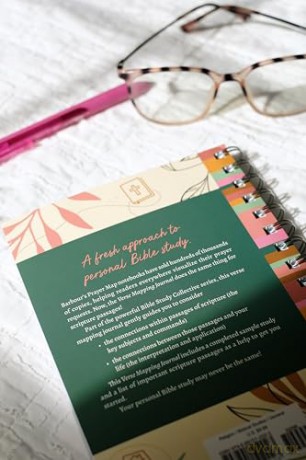 Bible Study Collective: Verse Mapping Journal: A Visual Bible Study Guide - Compiled by Barbour Staff [KSIĄŻKA]