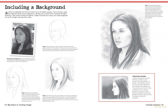 Big School of Drawing People: Well-explained, practice-oriented drawing instruction for the beginning artist - Walter Foster Creative Team [KSIĄŻKA]