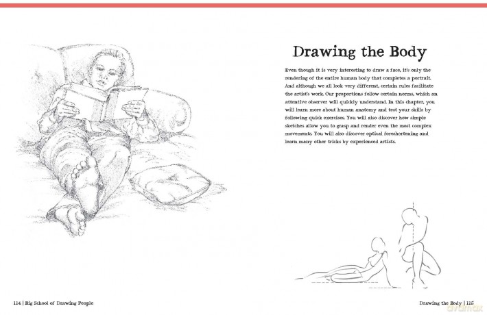 Big School of Drawing People: Well-explained, practice-oriented drawing instruction for the beginning artist - Walter Foster Creative Team [KSIĄŻKA]