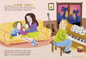 Billie Eilish: A Baby's First Biography (Tiny Idols) - J. D. Forester [KSIĄŻKA]