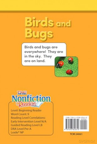 Birds and Bugs (Time for Kids(r) Informational Text) - Sharon Coan [KSIĄŻKA]