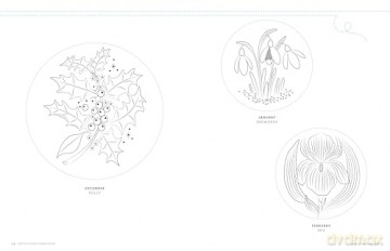 Birth Flower Embroidery: A Month-by-Month Celebration of Floral Embroidery - Amy L. Frazer [KSIĄŻKA]