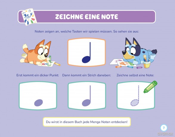 Bluey: Das allererste Klavierbuch - Joff Bush [KSIĄŻKA]