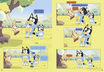 Bluey: The Sign: A 112-page full-colour illustrated chapter book - Bluey [KSIĄŻKA]