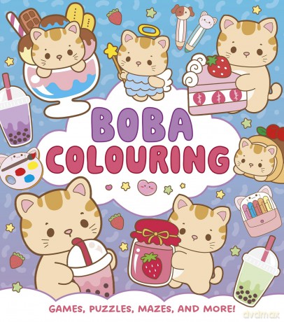 Boba Colouring: Games, Puzzles, Mazes and More! - Em Bruce [KSIĄŻKA]