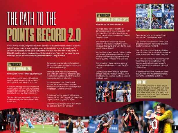 Bournemouth AFC Official Annual 2026 - AFC Bournemouth [KSIĄŻKA]