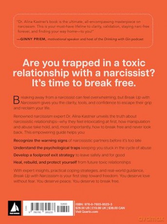 Break Up with Narcissism: How to Break Free and Stay Free - The 4-Step Plan for Surviving Narcissistic Abuse - Dr. Alina Kastner [KSIĄŻKA]