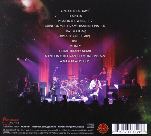 Gov't Mule: Dark Side Of The Mule [CD]