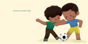 Brothers Are Brothers Forever: A Board Book about Sibling Love - Brooke Jorden [KSIĄŻKA]