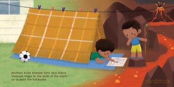 Brothers Are Brothers Forever: A Board Book about Sibling Love - Brooke Jorden [KSIĄŻKA]