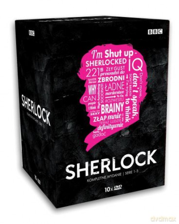 Sherlock seria 1+2+3 (BBC) [BOX] [10DVD]