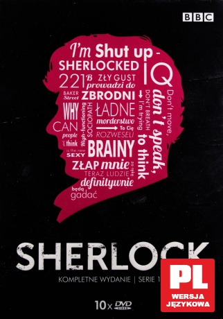 Sherlock seria 1+2+3 (BBC) [BOX] [10DVD]