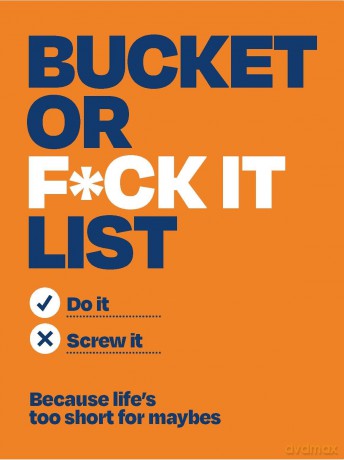 Bucket or F*ck It List: Do It or Screw It - Michael O'Mara Books [KSIĄŻKA]