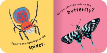 Bugs: Bright and bold board books, designed to stimulate interaction between 2-plus toddlers and their world. (Spot and Do) - Miles Kelly [KSIĄŻKA]